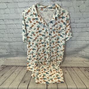 Larkspur Women’s Bamboo Spaceship Lounge Set